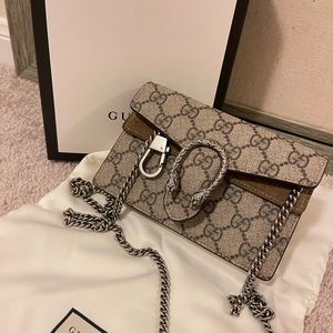 Gucci Dionysus GG Supreme Super Mini Bag